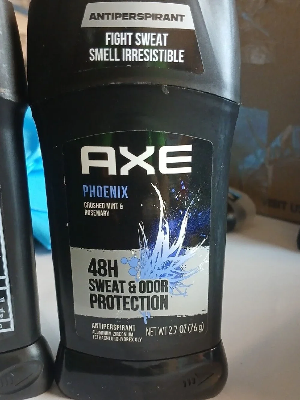 AXE Phoenix Antiperspirant Stick - Black with Blue Accents